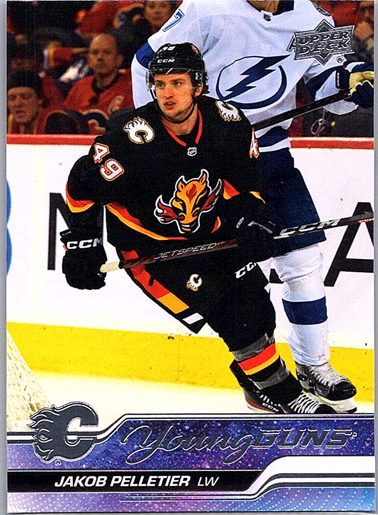 2023-24 Upper Deck Jakob Pelletier #208 RC front