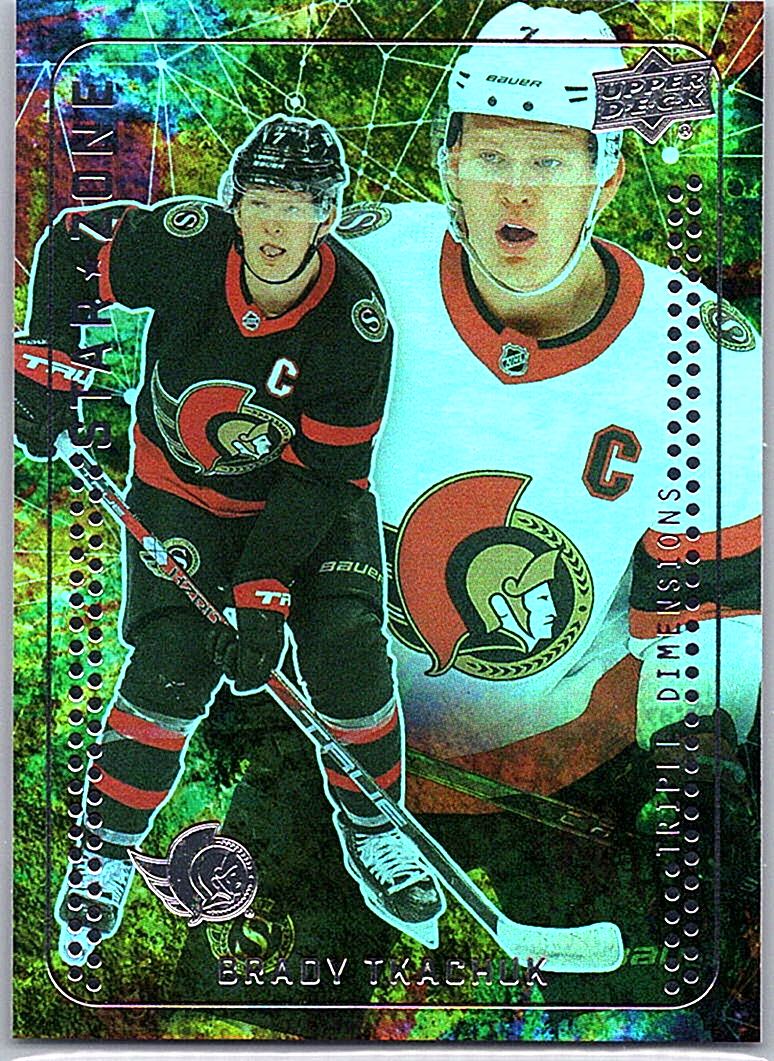 2023-24 Upper Deck - Star Zone Brady Tkachuk #SZ-29 front
