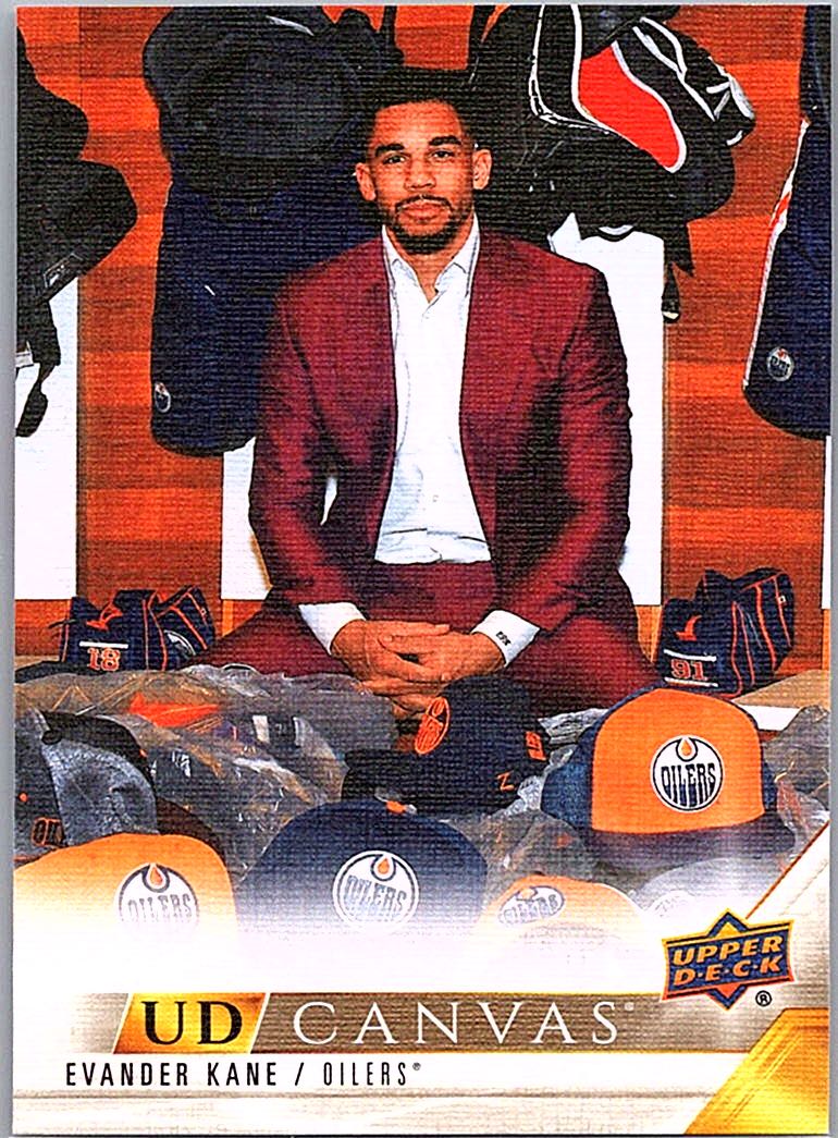 2022-23 Upper Deck - UD Canvas Evander Kane #C152 front