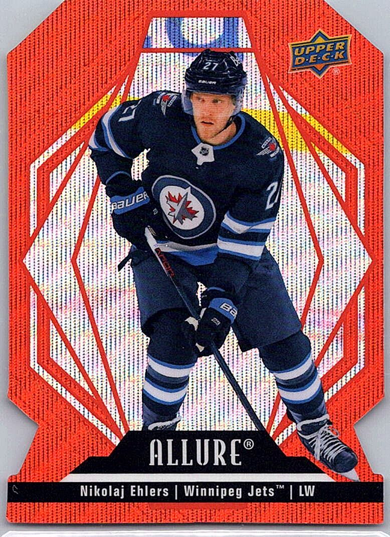 2022-23 Upper Deck Allure - Orange Slice Nikolaj Ehlers #12 front