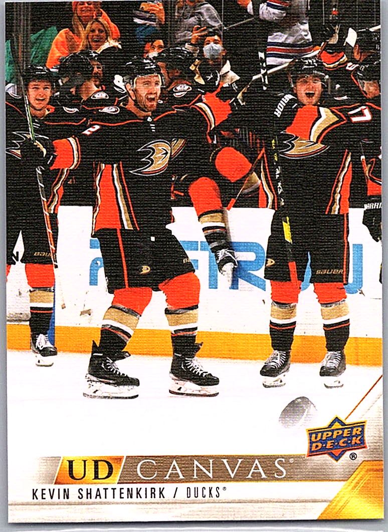2022-23 Upper Deck - UD Canvas Kevin Shattenkirk #C122 front
