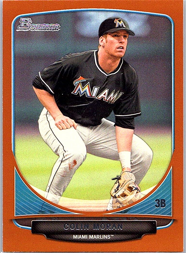 2013 Bowman Draft Picks & Prospects - Draft Picks Orange Colin Moran #BDPP20 SN250 front