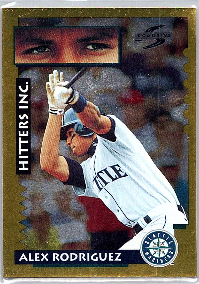 1995 Score - Gold Rush Alex Rodriguez #569 front
