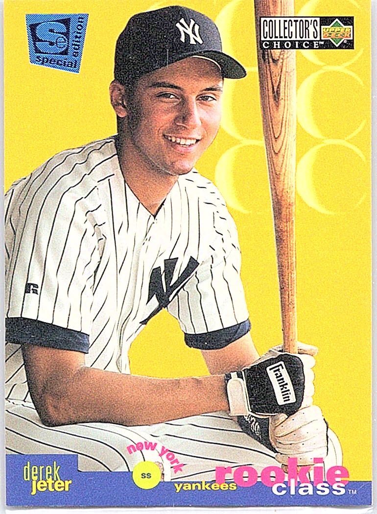 1995 Collector's Choice SE Derek Jeter #2 front