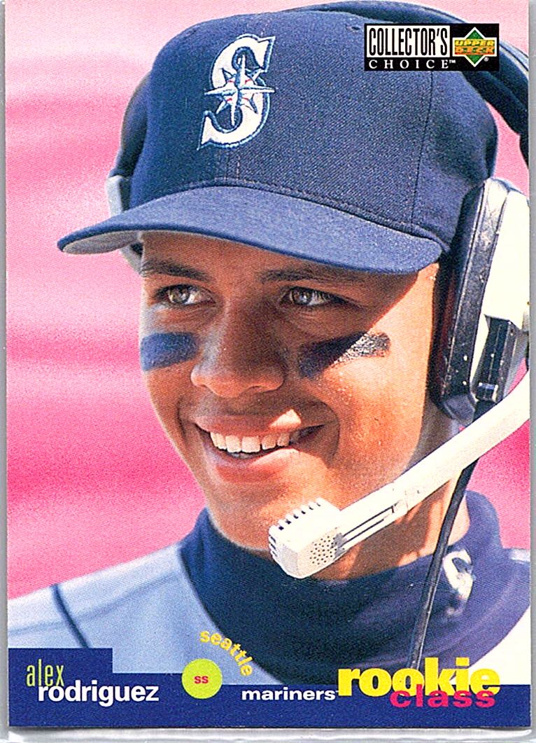 1995 Collector's Choice Alex Rodriguez #5 front
