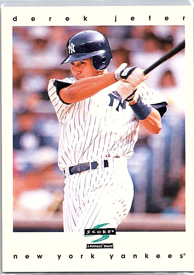 1997 Score Derek Jeter #35 front