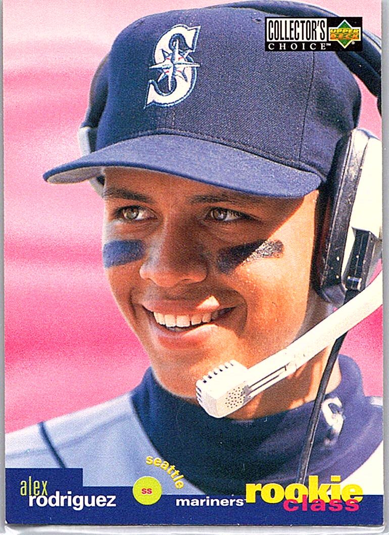 1995 Collector's Choice Alex Rodriguez #5 front