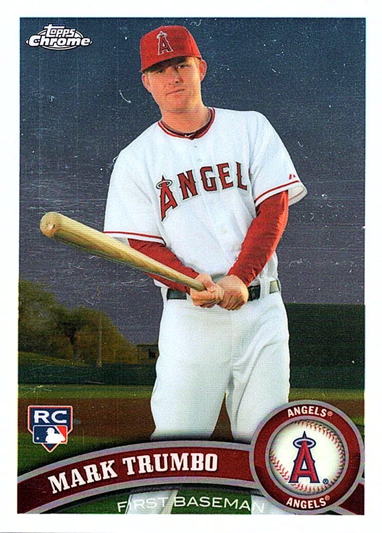2011 Topps Chrome Mark Trumbo #178 front