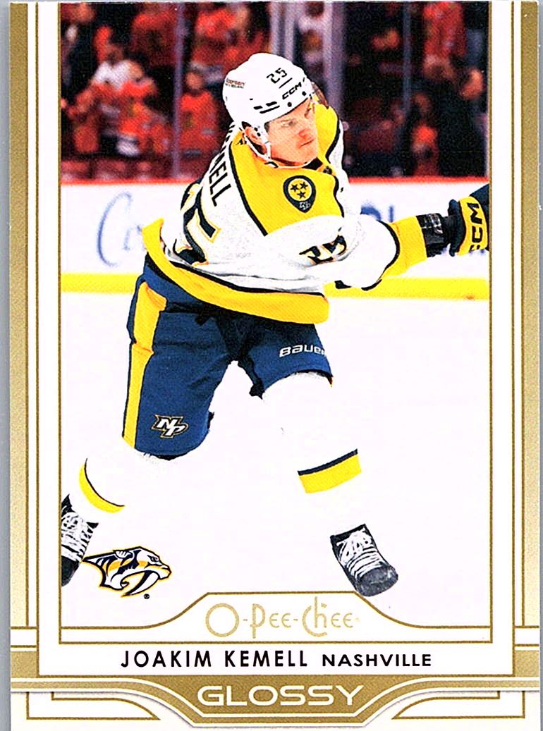 2025-26 Upper Deck - O-Pee-Chee Glossy Gold Joakim Kemell #OG-30 front