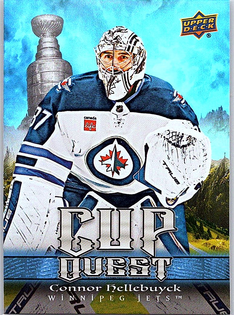 2025-26 Upper Deck - Cup Quest Connor Hellebuyck #CQ-10 front