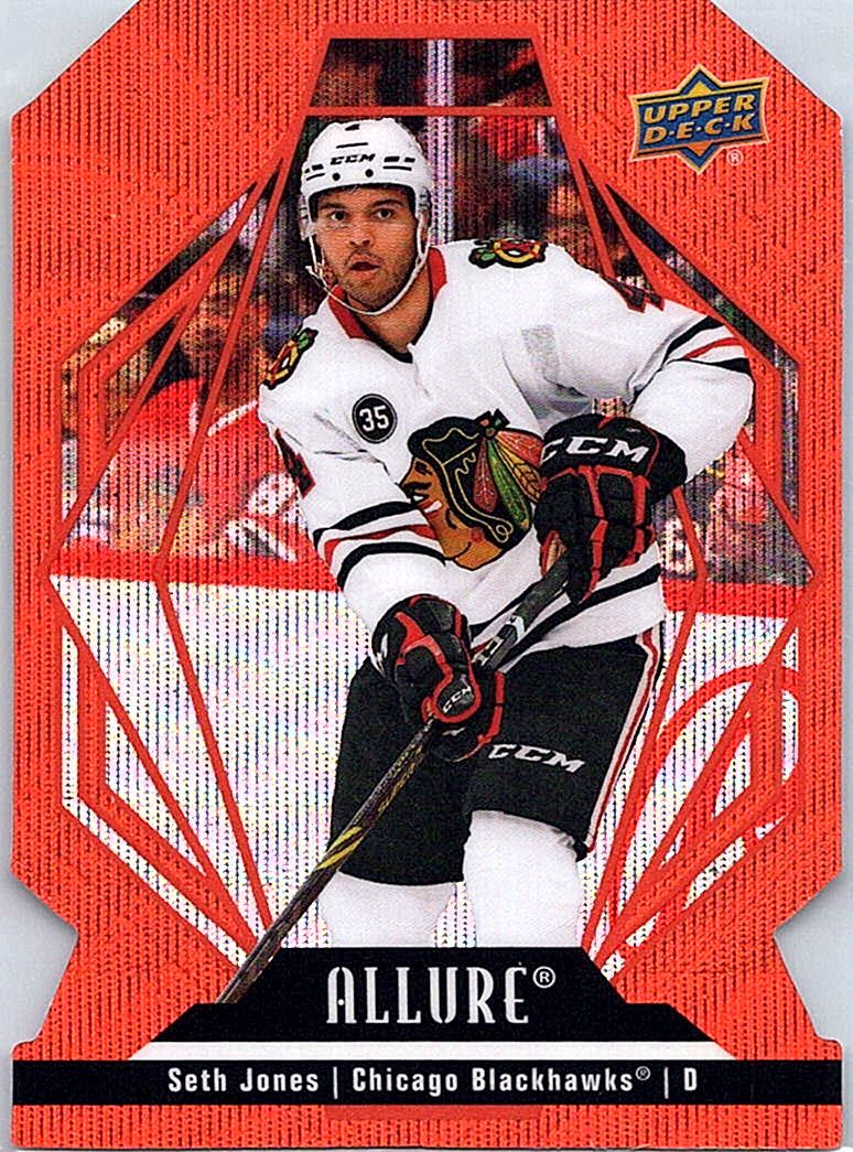 2022-23 Upper Deck Allure - Orange Slice Seth Jones #40 front