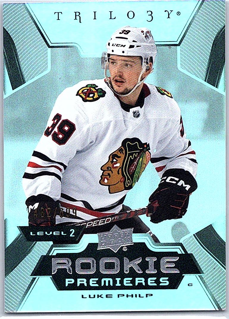 2023-24 Upper Deck Trilogy Luke Philp #162 SN699 front