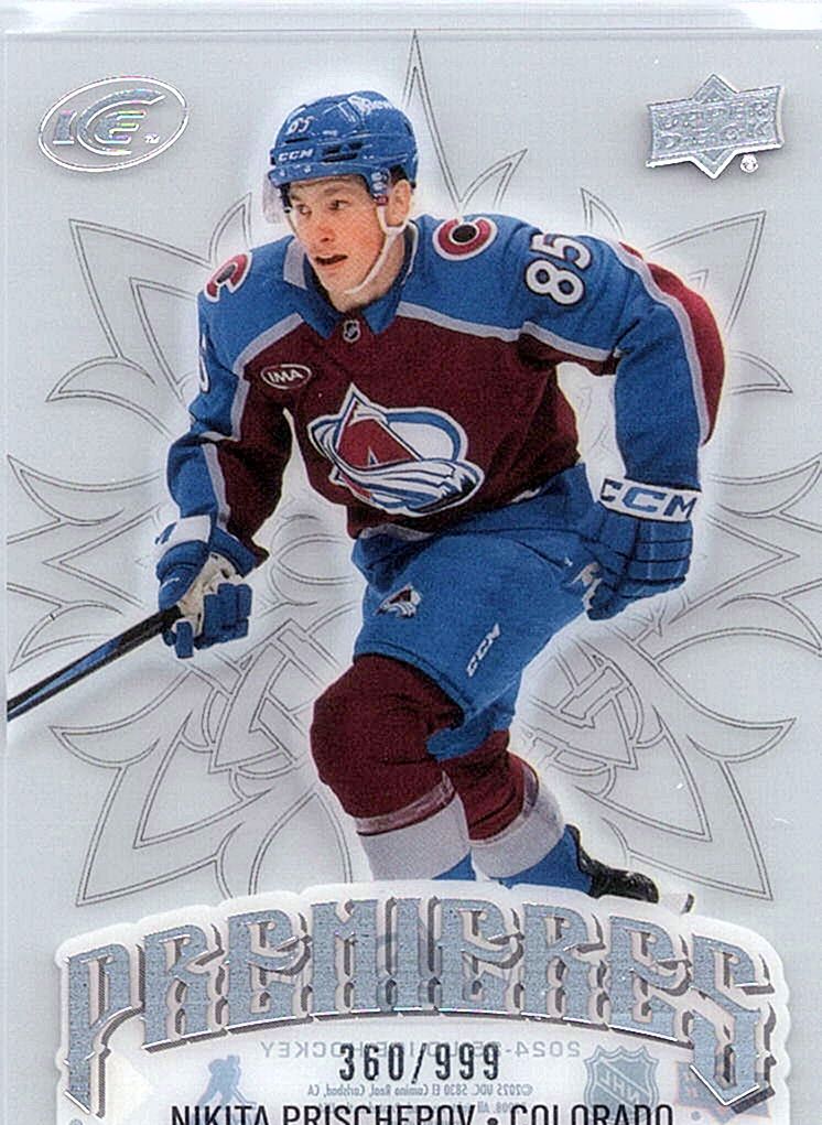 2024-25 Upper Deck Ice Nikita Prishchepov #188 RC, SN999 front