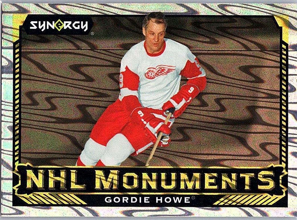 2024-25 Upper Deck Synergy - NHL Monuments Gordie Howe #M-6 front