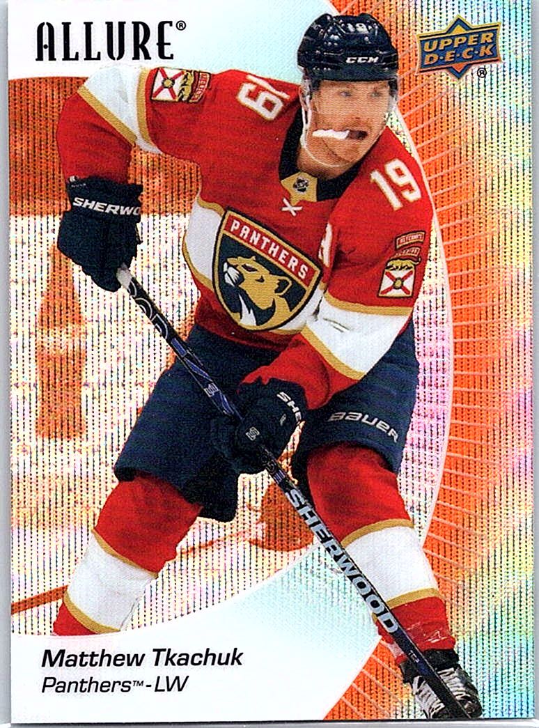 2023-24 Upper Deck Allure - Sunrise Matthew Tkachuk #76 front
