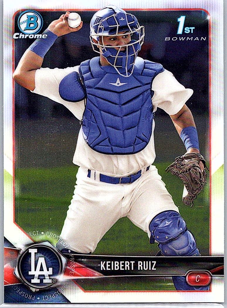 2018 Bowman - Chrome Prospects Keibert Ruiz #BCP79 front
