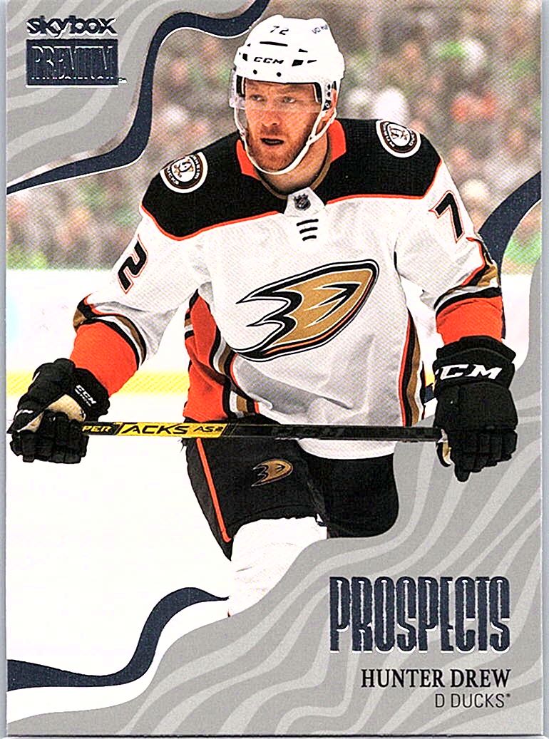 2022-23 SkyBox Metal Universe - Skybox Premium Prospects Hunter Drew #PP-26 front
