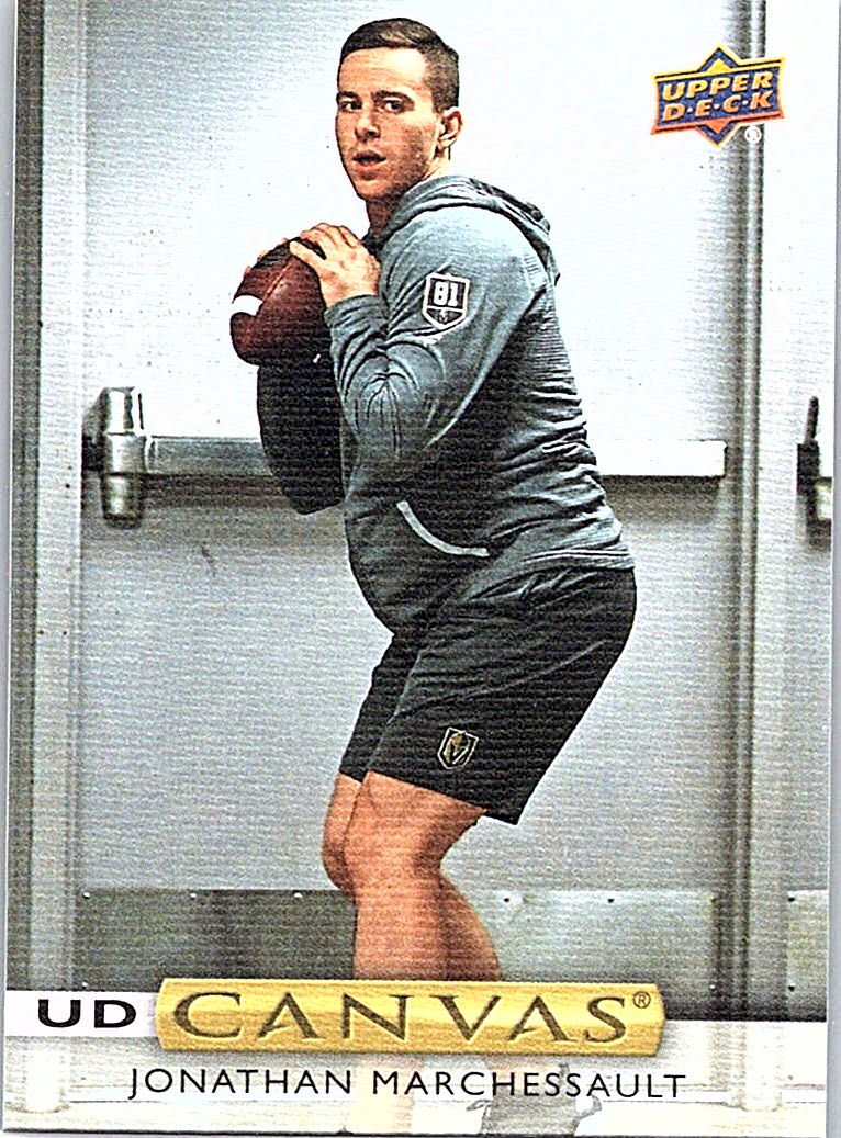 2019-20 Upper Deck - UD Canvas Jonathan Marchessault #C88 front