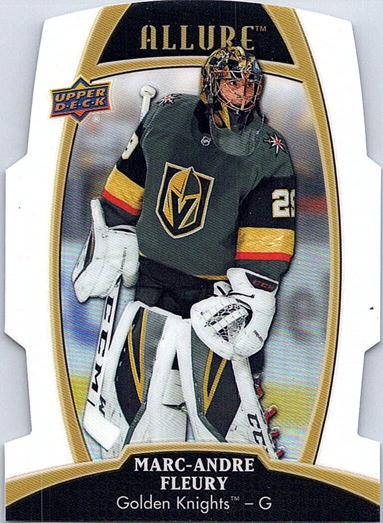 2019-20 Upper Deck Allure - White Rainbow Marc-Andre Fleury #57 front