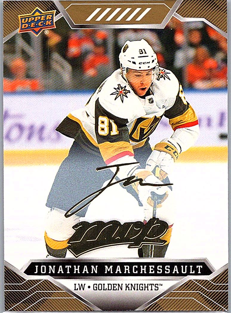 2019-20 Upper Deck MVP - Gold Script Jonathan Marchessault #90 front