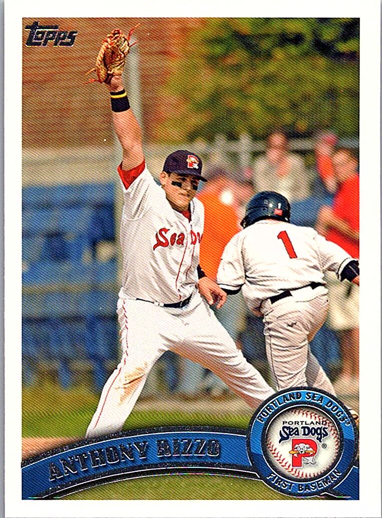 2011 Topps Pro Debut Anthony Rizzo #233 front