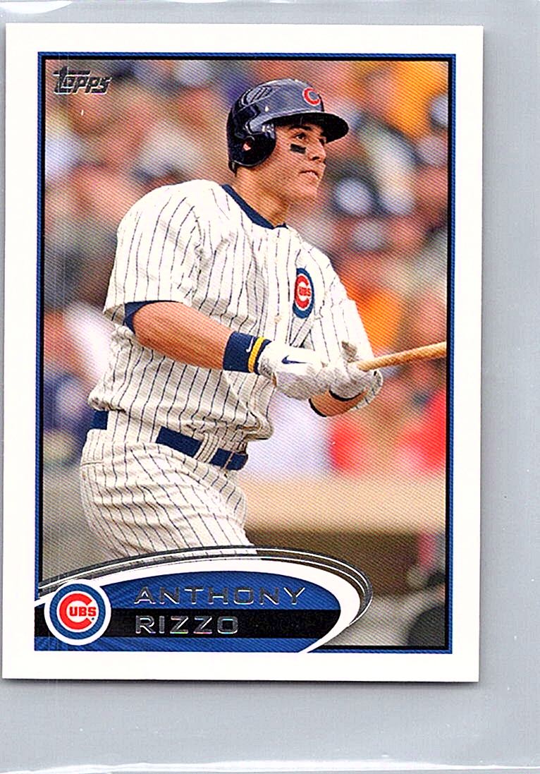 2012 Topps Anthony Rizzo #334 front