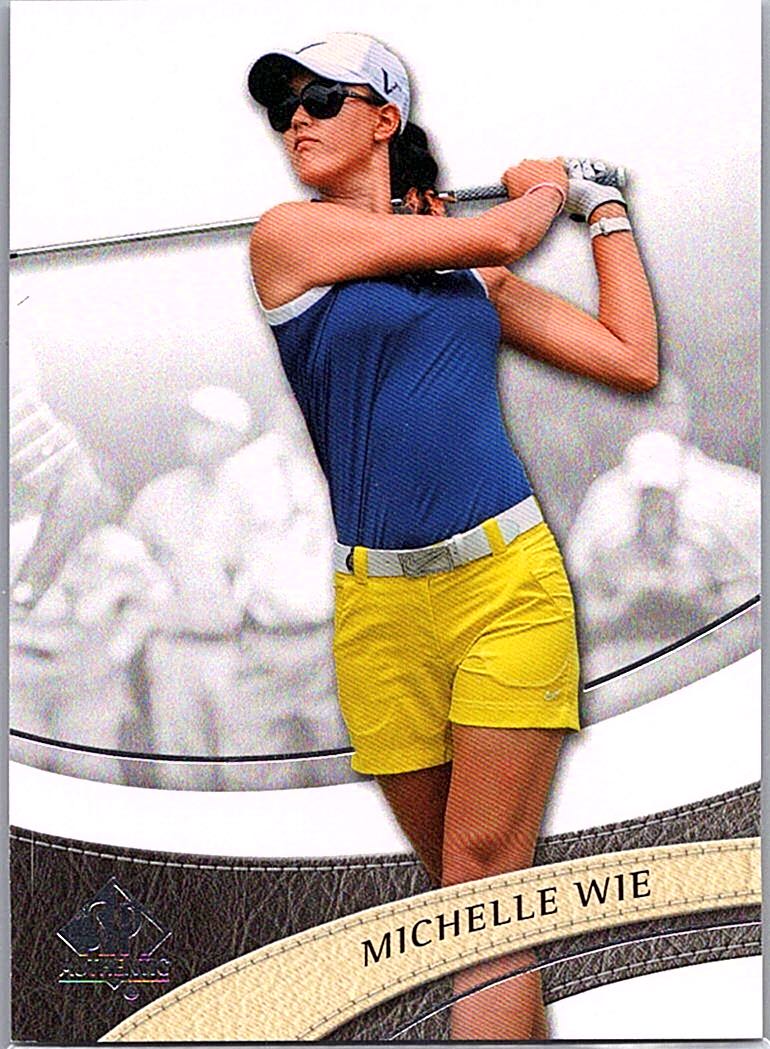 2014 SP: Rookie Extended Series Michelle Wie #R25 front