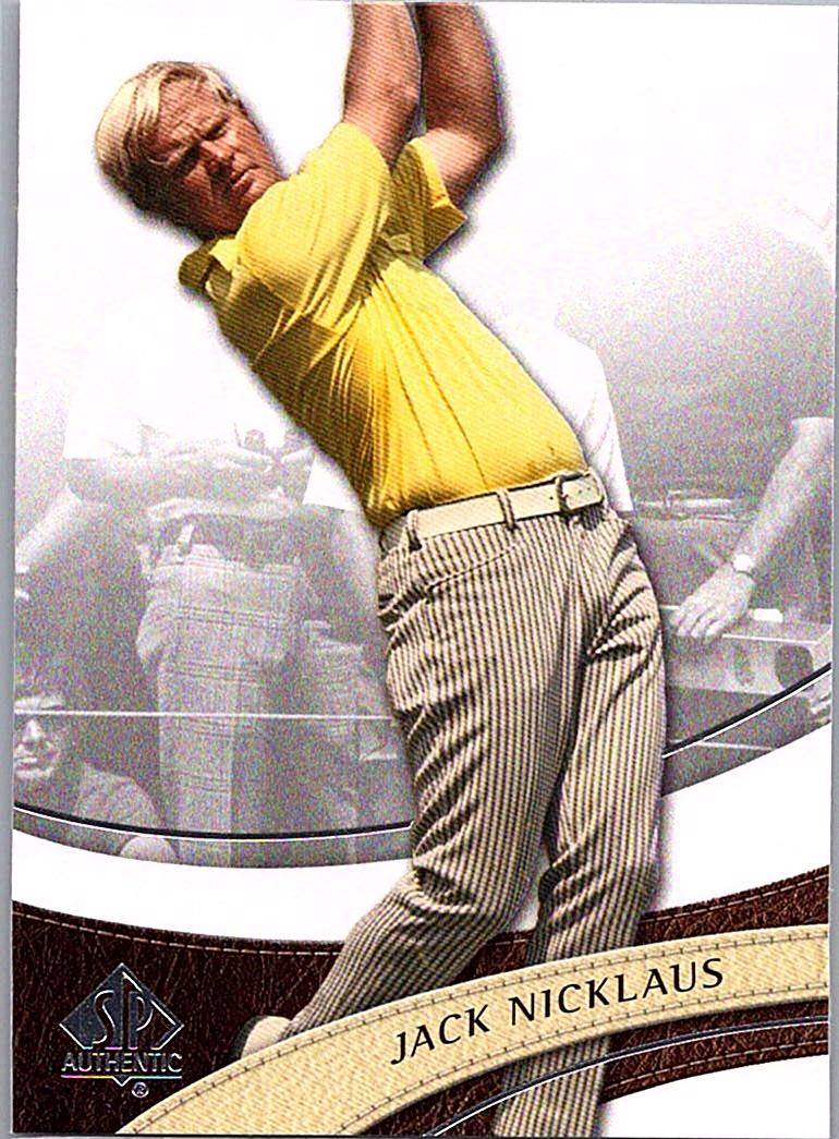 2014 SP Authentic Jack Nicklaus #29 front