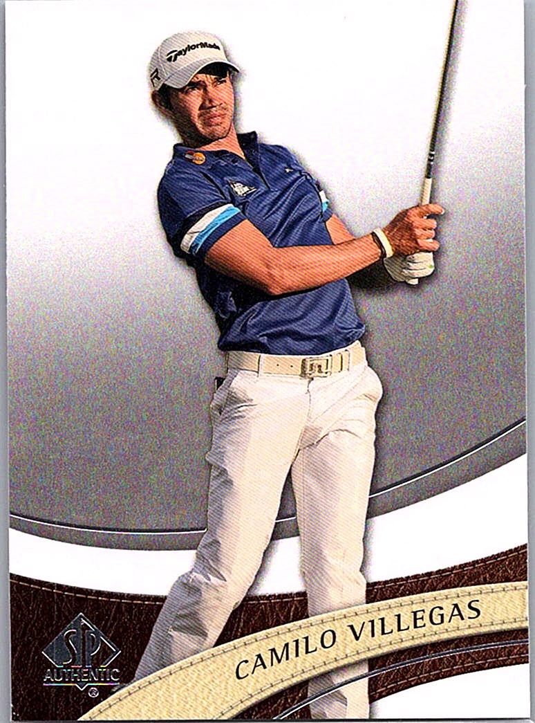2014 SP Authentic Camilo Villegas #16 front