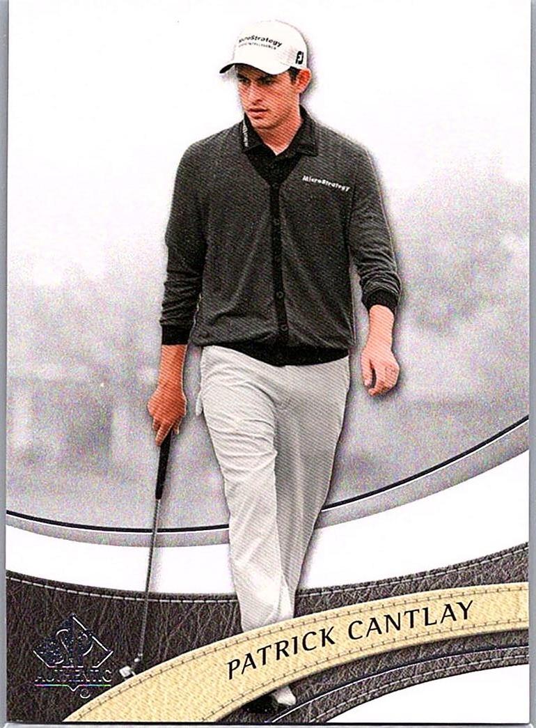 2014 SP Authentic - Rookie Extended Patrick Cantlay #R23 front