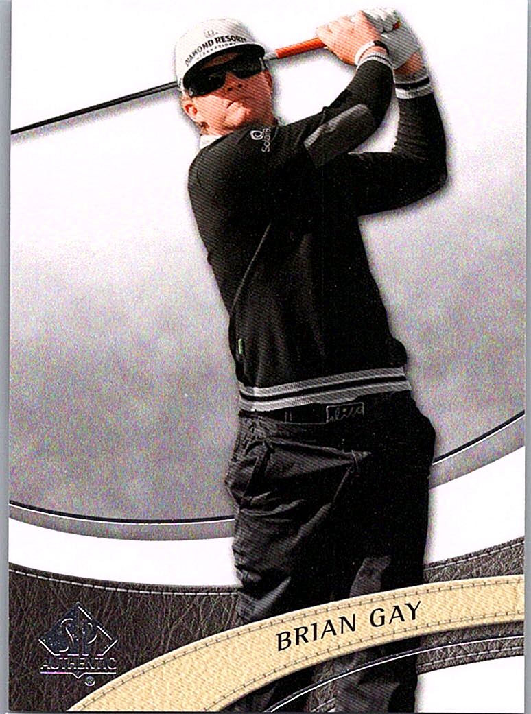 2014 SP Authentic - Rookie Extended Brian Gay #R9 front