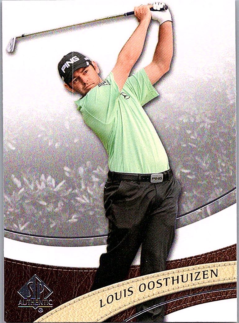2014 SP Authentic Louis Oosthuizen #42 front