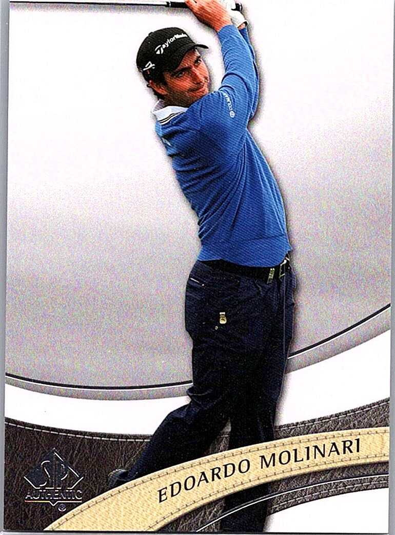 2014 SP Authentic - Rookie Extended Edoardo Molinari #R16 front