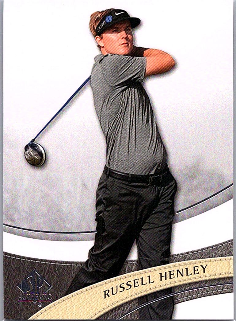 2014 SP Authentic - Rookie Extended Russell Henley #R7 front