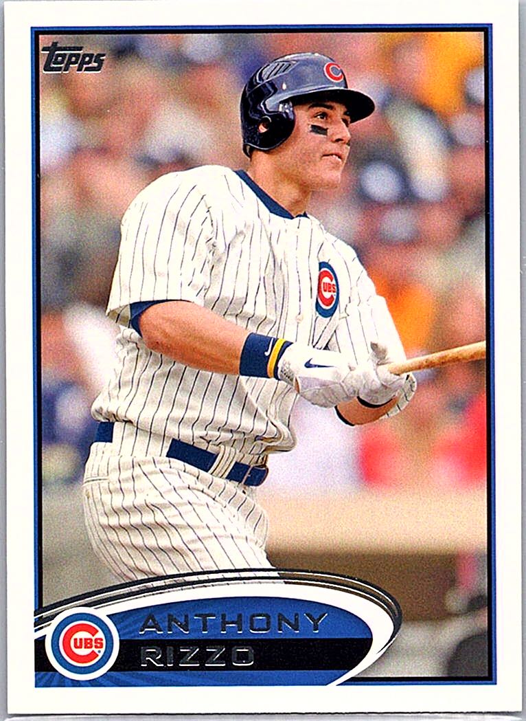 2012 Topps Anthony Rizzo #334 front