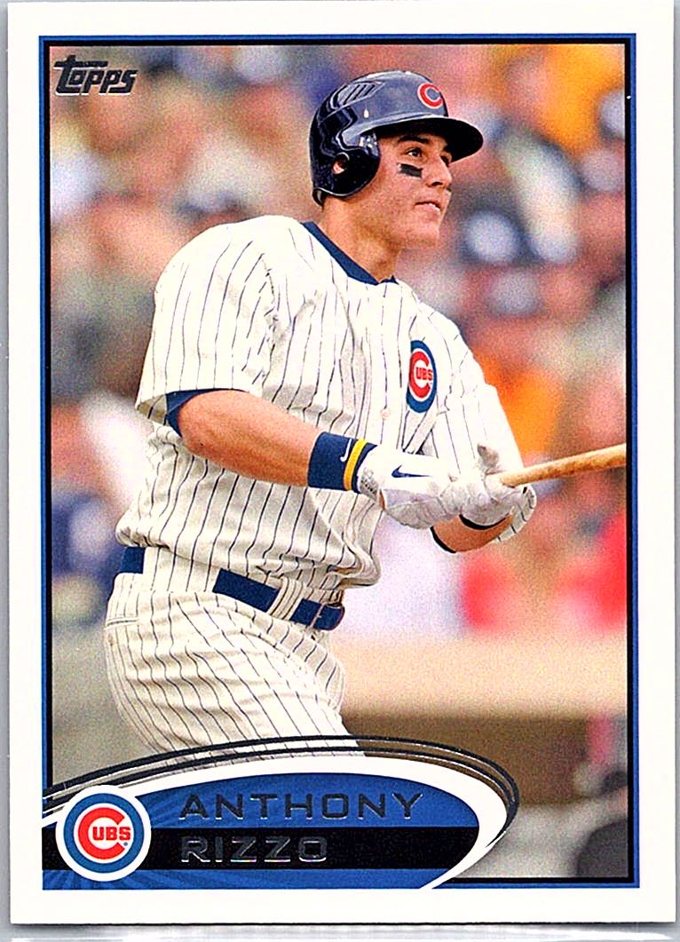 2012 Topps Anthony Rizzo #334 front