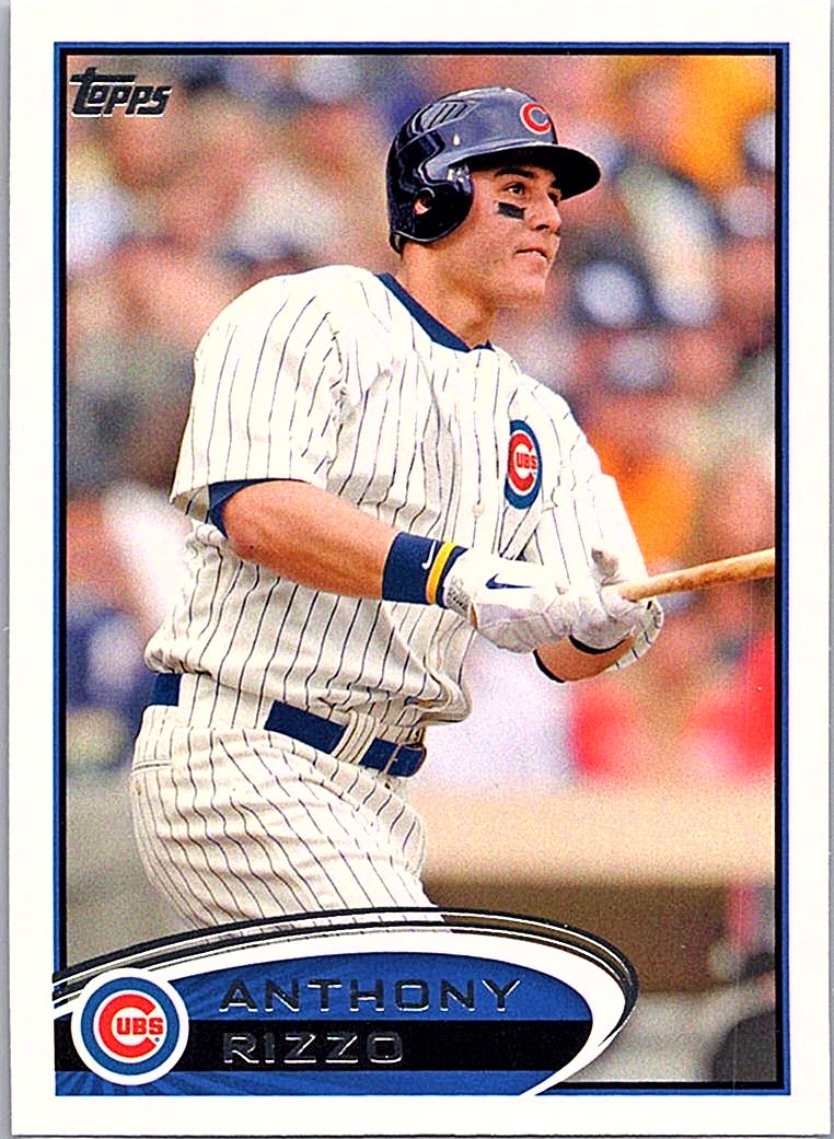 2012 Topps Anthony Rizzo #334 front