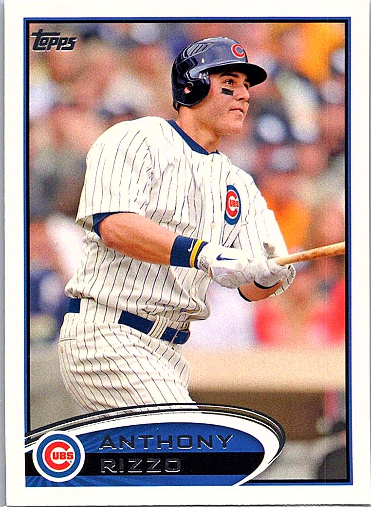 2012 Topps Anthony Rizzo #334 front