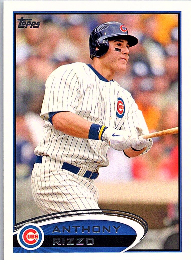 2012 Topps Anthony Rizzo #334 front