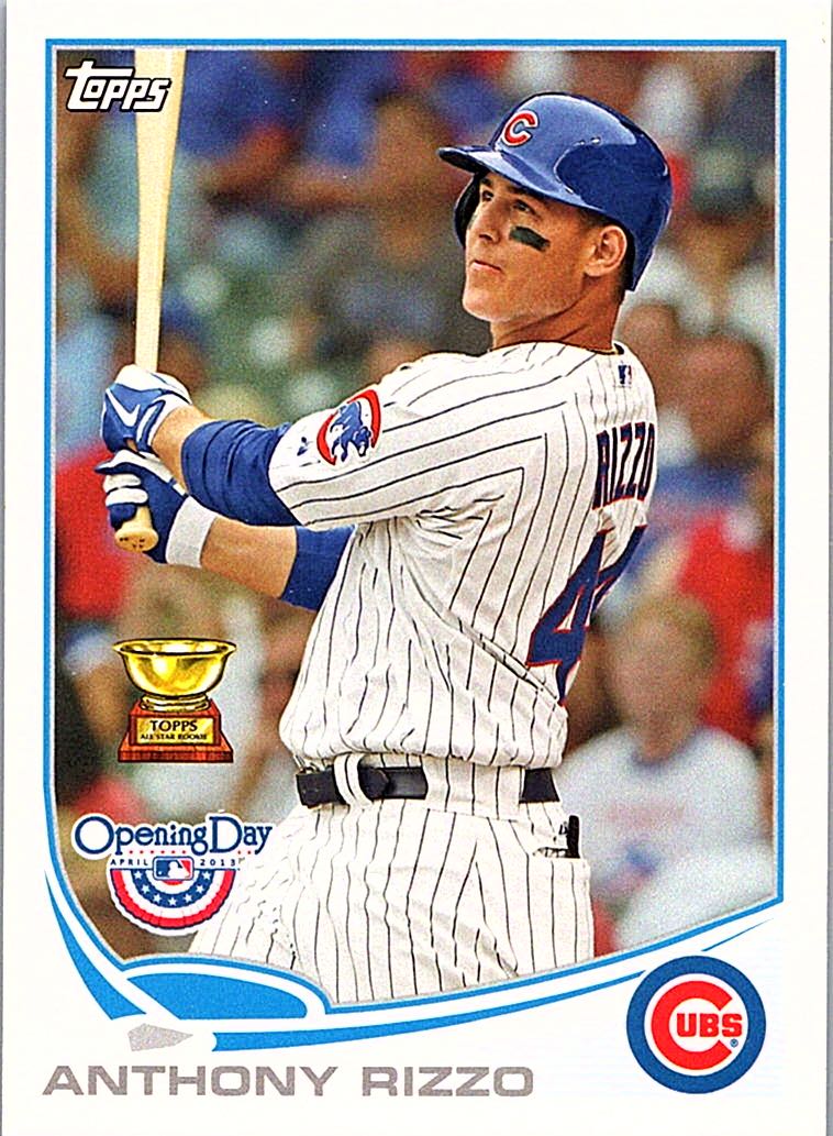 2013 Topps Opening Day Anthony Rizzo #80 front
