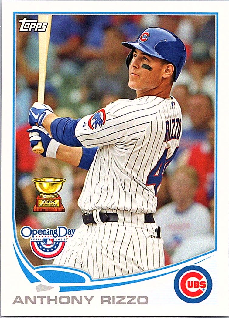 2013 Topps Opening Day Anthony Rizzo #80 front
