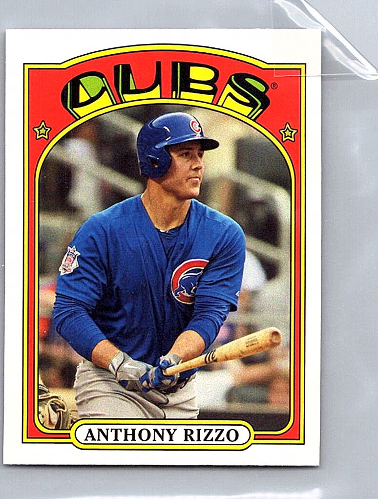 2013 Topps - 1972 Topps Minis Anthony Rizzo #TM-12 front