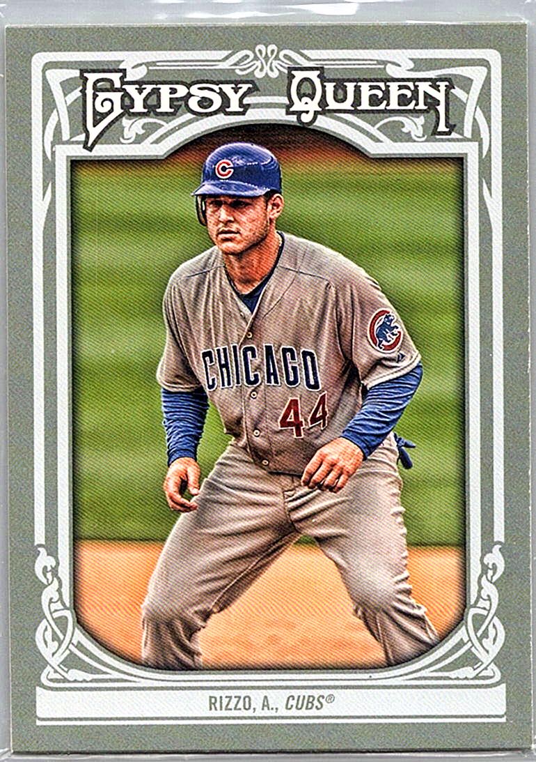 2013 Topps Gypsy Queen Anthony Rizzo #11 front