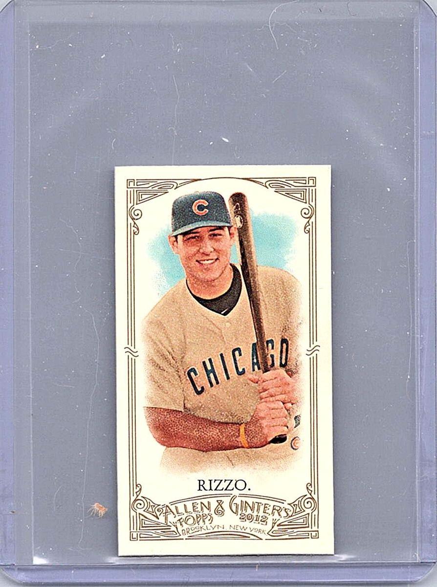2012 Topps Allen & Ginter - Mini Anthony Rizzo #270 front