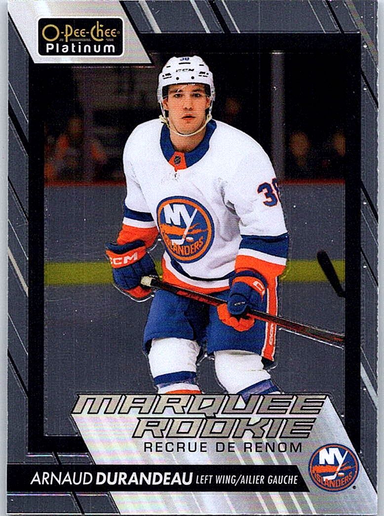 2023-24 O-Pee-Chee Platinum Arnaud Durandeau #206 RC front