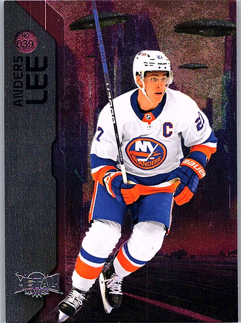 2023-24 SkyBox Metal Universe Anders Lee #039 front