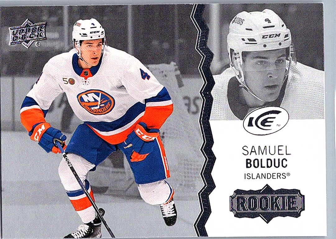 2023-24 Upper Deck Ice Samuel Bolduc #136 RC front