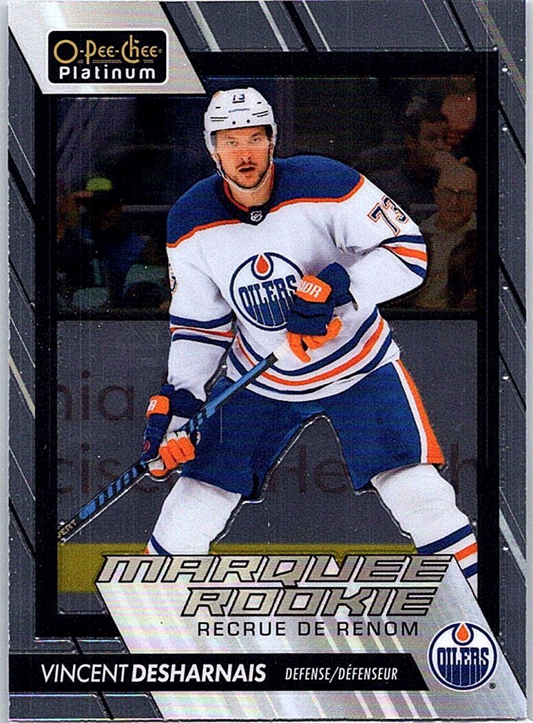 2023-24 O-Pee-Chee Platinum Vincent Desharnais #263 RC front