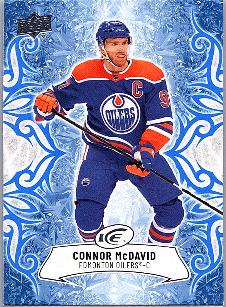 2024-25 Upper Deck Ice Connor McDavid #79 front