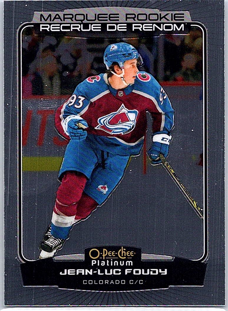 2022-23 O-Pee-Chee Platinum Jean-Luc Foudy #277 RC front